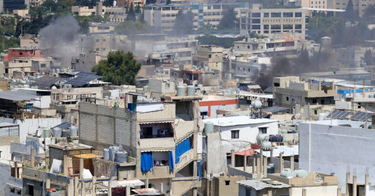 At Least 5 People Killed in a Palestinian Refugee Camp in Lebanon