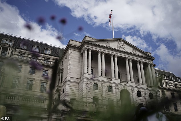 ALEX BRUMMER: My fear now is that the Bank of England will keep on squeezing ALEX BRUMMER: The spectre of a wage-price spiral is embedded in British economic and political memory – and nowhere more so than in the Bank of England (pictured). During the 1970s, when inflation stood at 25 per cent, James Callaghan's Labour government had to seek a humiliating loan from the International Monetary Fund