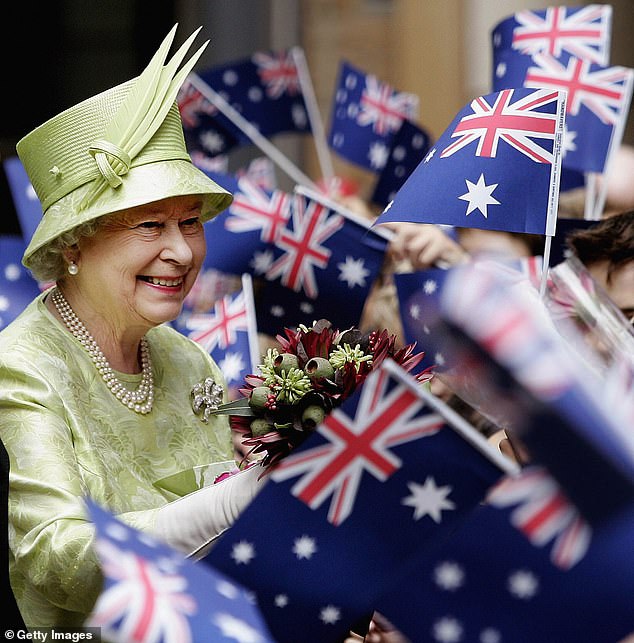 ANGELA MOLLARD: Don’t worry Charles – Australia won’t boot you out because the kids here LOVE the tiaras, the tantrums and the ‘Kardashians with Crowns’ (even if you don’t..!) The late Queen Elizabeth was popular in Australia despite a burgeoning republican movement She is seen here greeting crowds in Sydney in 2006