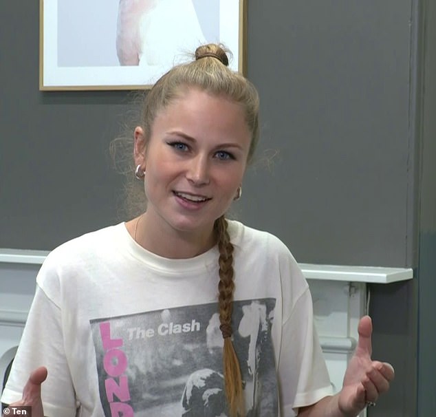 Grace Tame says she isn’t necessarily friends with Anthony Albanese but wanted Coalition voted out Ms Tame (pictured) said on Monday she wasn't necessarily an Anthony Albanese supporter but wanted a government that echoed the diversity of Australia