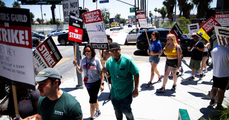 Marquee Writers Push for Negotiations, but Their Clout May Not Matter
