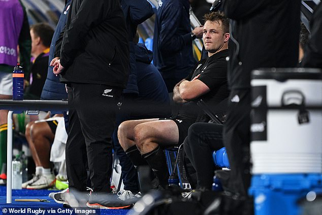 Sam Cane says Rugby World Cup final red card is something he will ‘have to live with forever’ following New Zealand’s narrow defeat to South Africa… after the All Blacks captain was sent off in the first half All Blacks captain Sam Cane was sent off in the first half against South Africa for a high tackle