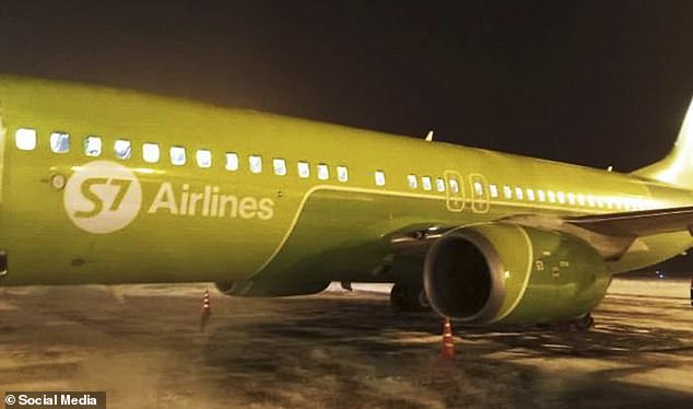 Boeing 737 passenger jet is forced to make emergency landing after ‘micro-explosions’ cause both engines to catch fire during take-off The S7 airline plane with 175 passengers was flying from Novosibirsk - Russia's third largest city - to capital city Moscow. The fires started as the plane was on the runway taking off, passengers said