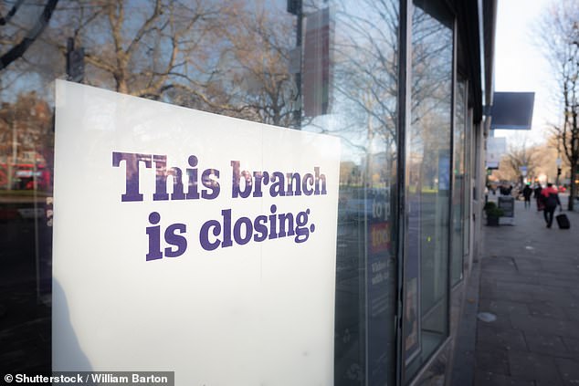 Revealed: The 30 towns and villages most at risk of being bankless in 2022 More than half of the country’s bank and building society branches have shut since January 2015, leaving just short of 3,900 still open and not (yet) scheduled for closure