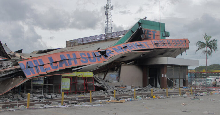 How Violent Riots Engulfed Papua New Guinea’s Capital
