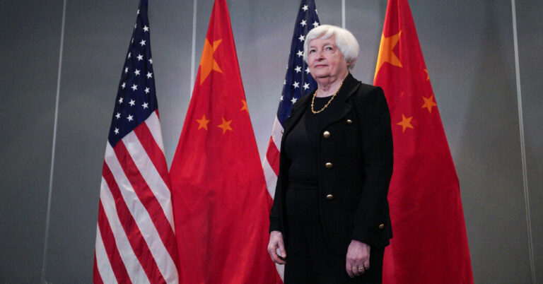 Top U.S. Treasury Officials to Visit Beijing for Economic Talks Top U.S. Treasury Officials to Visit Beijing for Economic Talks