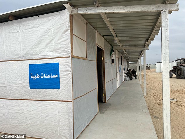 First British field hospital opens in Gaza to treat patients for conditions ranging from minor illnesses to bullet wounds The first British-funded field hospital has opened in Gaza to treat patients for conditions ranging from minor illnesses to injuries as serious as bullet wounds