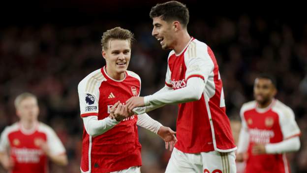 Arsenal 2-0 Luton Town: Gunners overcome Bukayo Saka’s absence to return to the top Arsenal 2-0 Luton Town: Gunners overcome Bukayo Saka's absence to return to the top