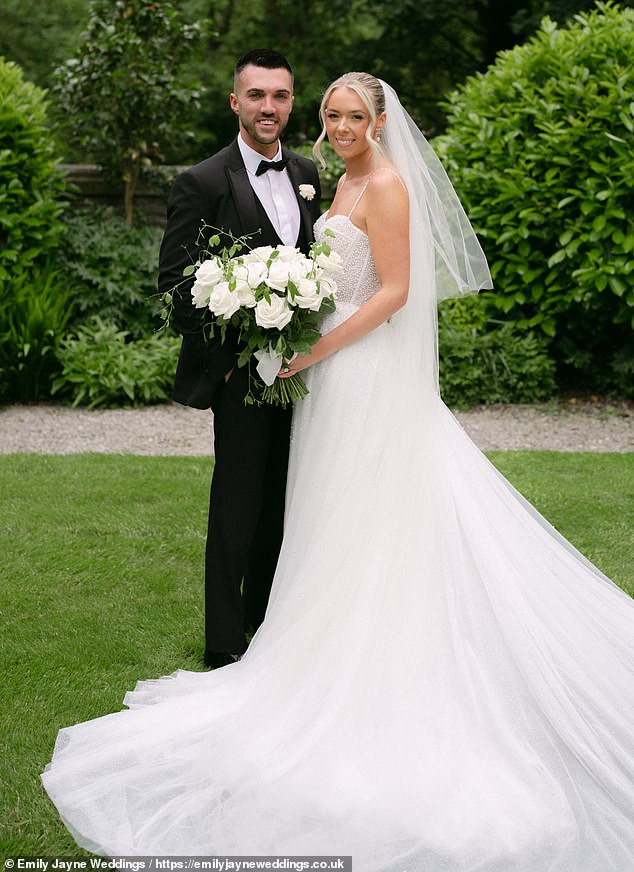 Alton Towers crash amputee Leah Washington ties the knot with fiance Joe Pugh in a dazzling ceremony Joe Pugh (left) and Leah Washington (right) tied the knot in a dazzling ceremony this week, nine years after the horror Alton Towers smash