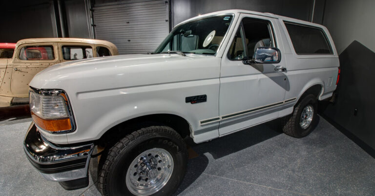 The O.J. Simpson White Bronco Is Now a Museum Piece. In Tennessee. The O.J. Simpson White Bronco Is Now a Museum Piece. In Tennessee.