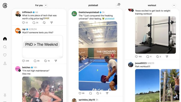 Threads Gets Multi-Column TweetDeck-Like Web View Threads Gets Multi-Column TweetDeck-Like Web View