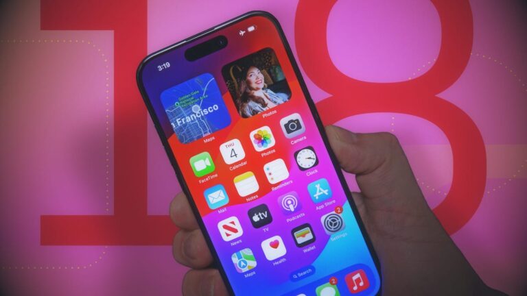 iOS 18 Rumored to Add AI-Transcription for Voice Memos iOS 18 iPhone15 Pro Max Home Screen