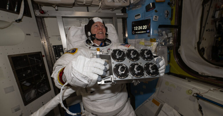 NASA Cancels Spacewalk Over Spacesuit Water Leak