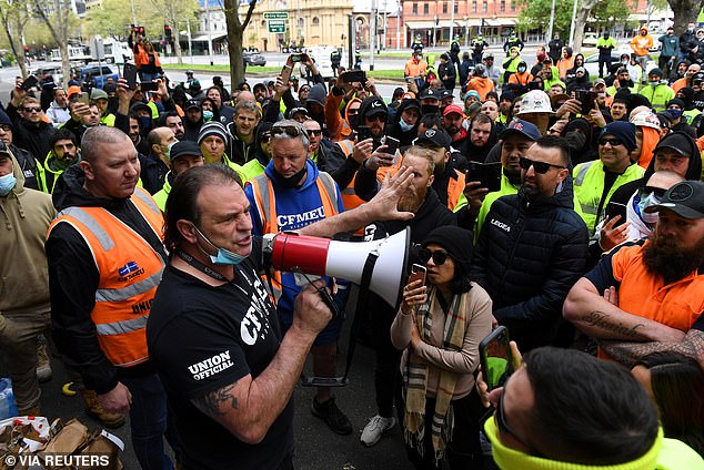 Is YOUR super with the CFMEU? Troubled union is a key shareholder in a high-profile fund with a million members – amid calls for it to be ditched from $10billion Housing Australia Future Fund Australia's embattled construction union is also behind one of the nation's largest industry super funds and its property development arm is a major player with Labor's multi-billion dollar social housing plans (pictured is former Victorian secretary John Setka)