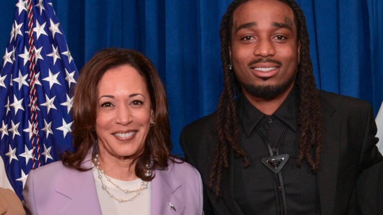 Quavo Endorses Kamala Harris, Praises VP’s Advocacy on Gun Safety Quavo Endorses Kamala Harris, Praises VP's Advocacy on Gun Safety