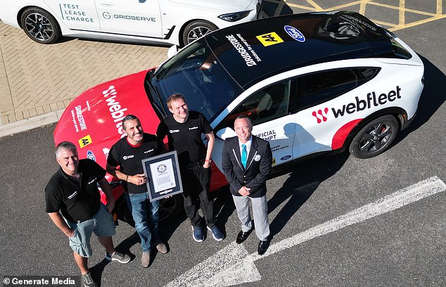 Guinness World Record for longest journey by an EV on a single charge has been broken by a Ford Mustang Mach-E – here’s how far it went A new world record has been set for the longest journey by an electric car on a single charge on 28 July 2024. A Ford Mustang Mach-E was driven 569.64 miles (916.74km) around England to claim the Guinness World Record