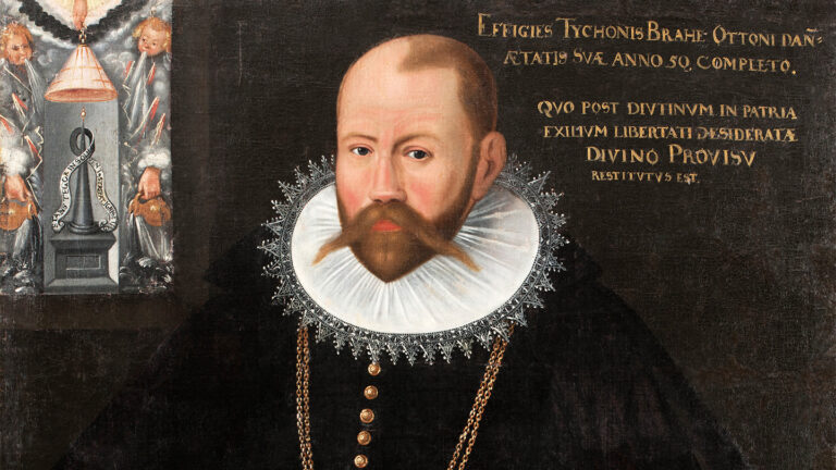 Tycho Brahe dabbled in alchemy. Broken glassware is revealing his recipes An oil painting of Tycho Brahe