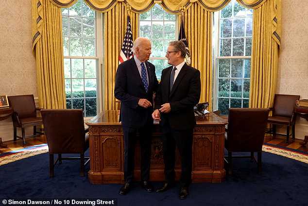 Volodymyr Zelensky accuses the West of emboldening Putin as Keir Starmer and Joe Biden fail to agree deal giving Ukraine new missiles to fire on Russia Keir Starmer and Joe Biden appear to have failed to come to an agreement on a deal to give Ukraine new missiles