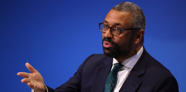 Conservative Party Conference RECAP: James Cleverly accuses Keir Starmer of 'hypocrisy' over freebies row, vows to abolish BBC licence fee.. and reveals wife berated him over 'crass' date rape joke