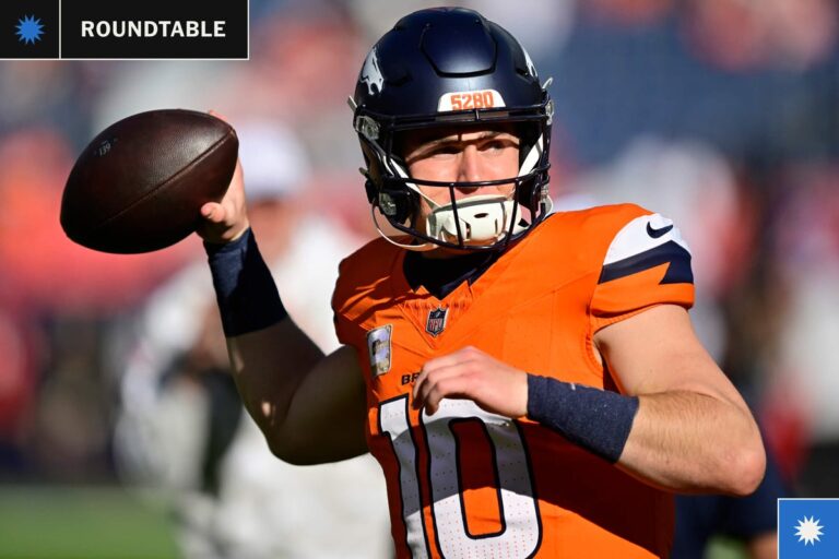 NFL Week 12 roundtable: Giants’ QB plan post-Jones, NFC West race, is Bo Nix legit OROY contender? NFL Week 12 roundtable: Giants’ QB plan post-Jones, NFC West race, is Bo Nix legit OROY contender?