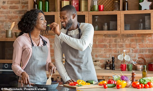 Couples who diet together are more likely to lose more weight than those who go it alone, study suggests The researchers said the so-called ¿ripple effect¿ may explain why two is better than one when it comes to slimming