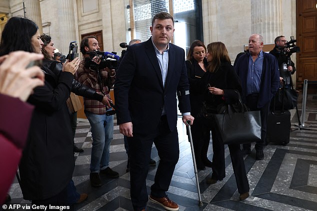 Irish international Denis Coulson goes on trial with four other rugby stars over gang-rape of a student – as court hears graphic detail of objects ‘used to abuse victim’ Irish rugby player Denis Coulson (C), who is accused of gang rape, talks with his lawyer Corinne Dreyfus-Schmidt (3R) before his trial at the Bordeaux courthouse, in Bordeaux south-western France, on December 2, 2024