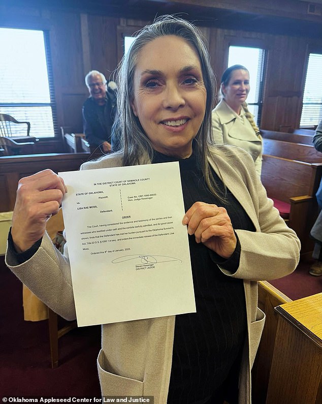I spent 34 years in jail for a murder I didn’t commit. The bullets to the head were only meant to scare him Lisa Moss was released from prison last month after serving 34 years for a crime she did not commit
