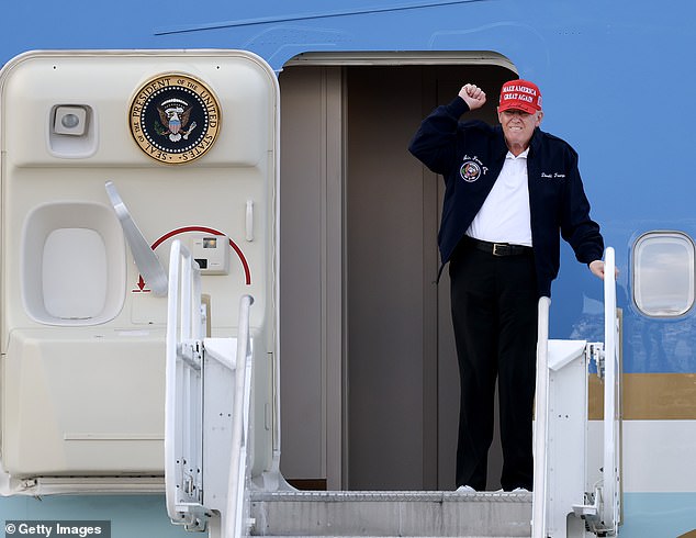 Trump goes to war on ‘dictator’ Zelensky in extraordinary, brutal insult-laden attack after Ukrainian vowed not to ‘sell out’ and accept peace deal for minerals Donald Trump (pictured today on Air Force One) launched an eviscerating attack on Volodymyr Zelensky on his platform Truth Social