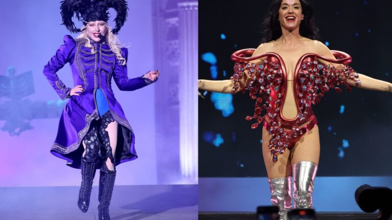 Katy Perry Attends Lady Gaga's Mexico City Concert
