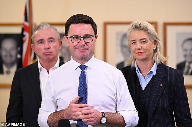 Leaked letter reveals reason why the Nationals first threatened to ditch the Coalition The letter, which was sent from the Nationals Bridget McKenzie (pictured, right with Nationals Leader David Littleproud and Nationals Deputy Leader Kevin Hogan) to Liberal Senate leader Michaelia Cash on May 12, complained that the Nationals would lose party status after being reduced to just just four Senators with the loss of Price