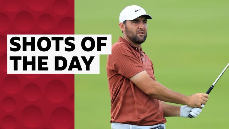 Best shots from day three at US Open featuring Scheffler & Scott Best shots from day three at US Open featuring Scheffler & Scott