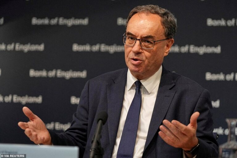 Bank of England Governor hits back at Reeves over regulation Andrew Bailey yesterday put himself at odds with Rachel Reeves over the Chancellor’s outspoken attack on regulation. The Bank of England Governor made clear that he did not share Reeves’ recent claim that the enforcement of red tape acted as a ‘boot on the neck’ of business.