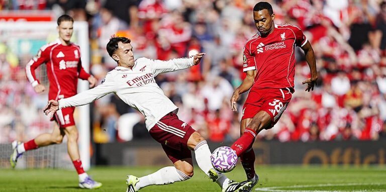 Liverpool vs Arsenal - Premier League LIVE: Latest score, news and updates as Gunners suffer another major injury blow minutes into huge clash at Anfield - with Eberechi Eze named on bench