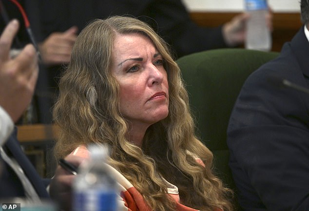 Moment cult mom Lori Vallow sends creepy message to only surviving child on stage at crime convention Lori Vallow in court at her sentencing in July 2023 after she was convicted of murdering her children and conspiring to murder her new husband's wife