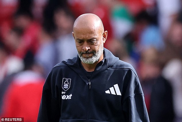 Nuno Espirito Santo SACKED by Nottingham Forest: Evangelos Marinakis wields axe after just three games of new season – and ex-Premier League boss is favourite to succeed him Nuno Espirito Santo SACKED by Nottingham Forest: Evangelos Marinakis wields axe after just three games of new season - and ex-Premier League boss is favourite to succeed him