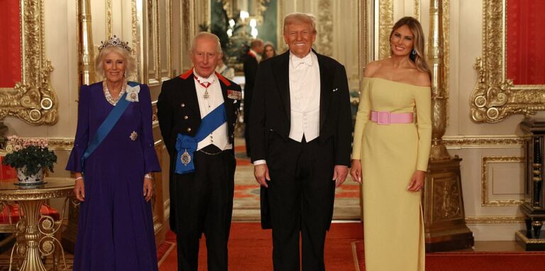 Trump and Melania wow at state banquet as King Charles and Queen Camilla roll out the red carpet: Recap