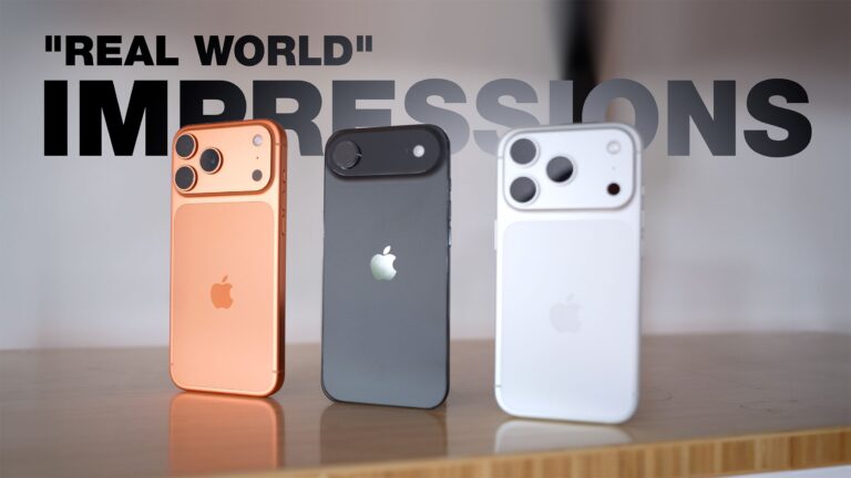 iPhone 17 Lineup Hands On: Air’s Thinness vs Pro’s Power iPhone 17 Lineup Hands On: Air's Thinness vs Pro's Power