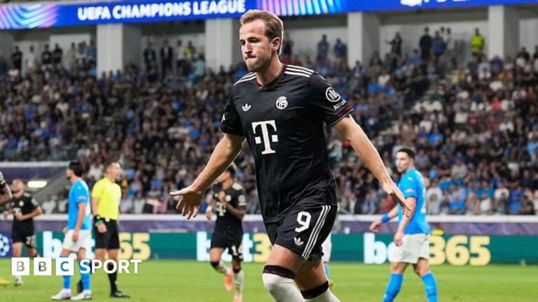 Harry Kane's prolific start to season with Bayern Munich