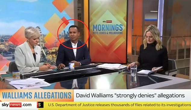 Sky News presenter’s priceless reaction as colleague drops the f-bomb live on air Kamali Melbourne gives a disapproving look after Katie Spencer says the f-word on live TV