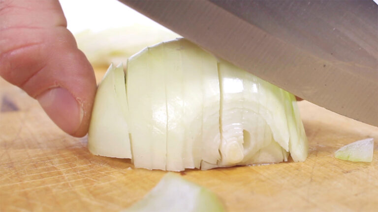 Chopping an onion? Sharp knives can keep its juice out of your eyes
