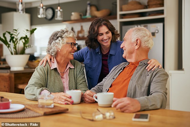 How bringing up daughters could help protect you from dementia Scientists believe daughters tend to give better emotional support to parents which reduces their social isolation ¿ a major risk factor for the incurable condition (stock photo)