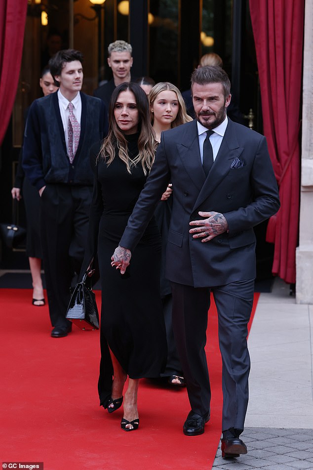 Victoria and David Beckham make first public appearance together since son Brooklyn’s damning statement as defiant couple join Cruz, Romeo and Harper in Paris for Haute Couture Fashion Week There was no sign of trouble on Monday as David and Victoria Beckhamjoined three of their four children in Paris - the family's first public appearance since eldest son Brooklyn confirmed his relationship with them is over