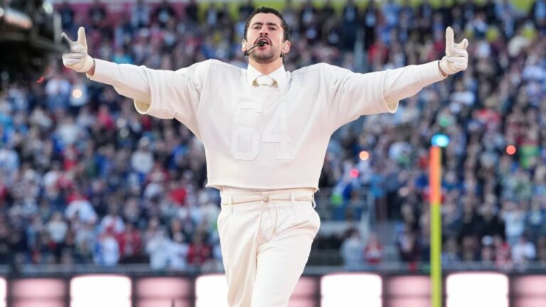 Bad Bunny Super Bowl Halftime Show Brings in 128 Million Viewers Bad Bunny Super Bowl Halftime Show Brings in 128 Million Viewers