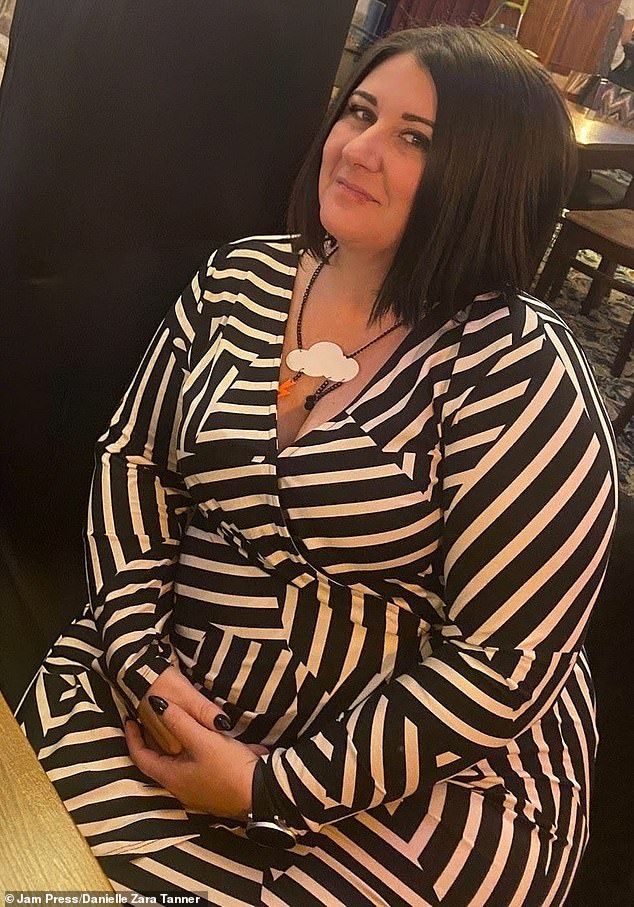 Mother, 41, lost seven stone in a year after fat jabs helped her overcome chocolate addiction: ‘I was eating 15 bars and a box of Malteasers a DAY’ Danielle Tanner weighed 16 stone 6lb at her heaviest