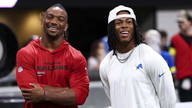 Projecting massive contract extensions for Bijan Robinson, Jahmyr Gibbs Projecting massive contract extensions for Bijan Robinson, Jahmyr Gibbs